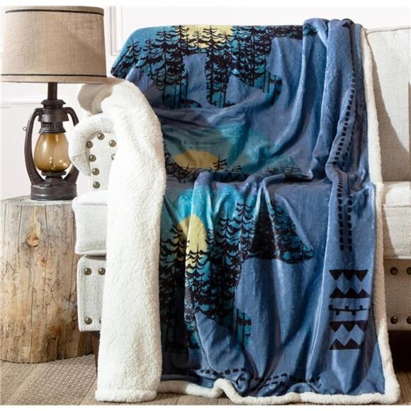 Ultra Premium Super Soft Plush Sherpa Fleece Oversized Throw Blanket